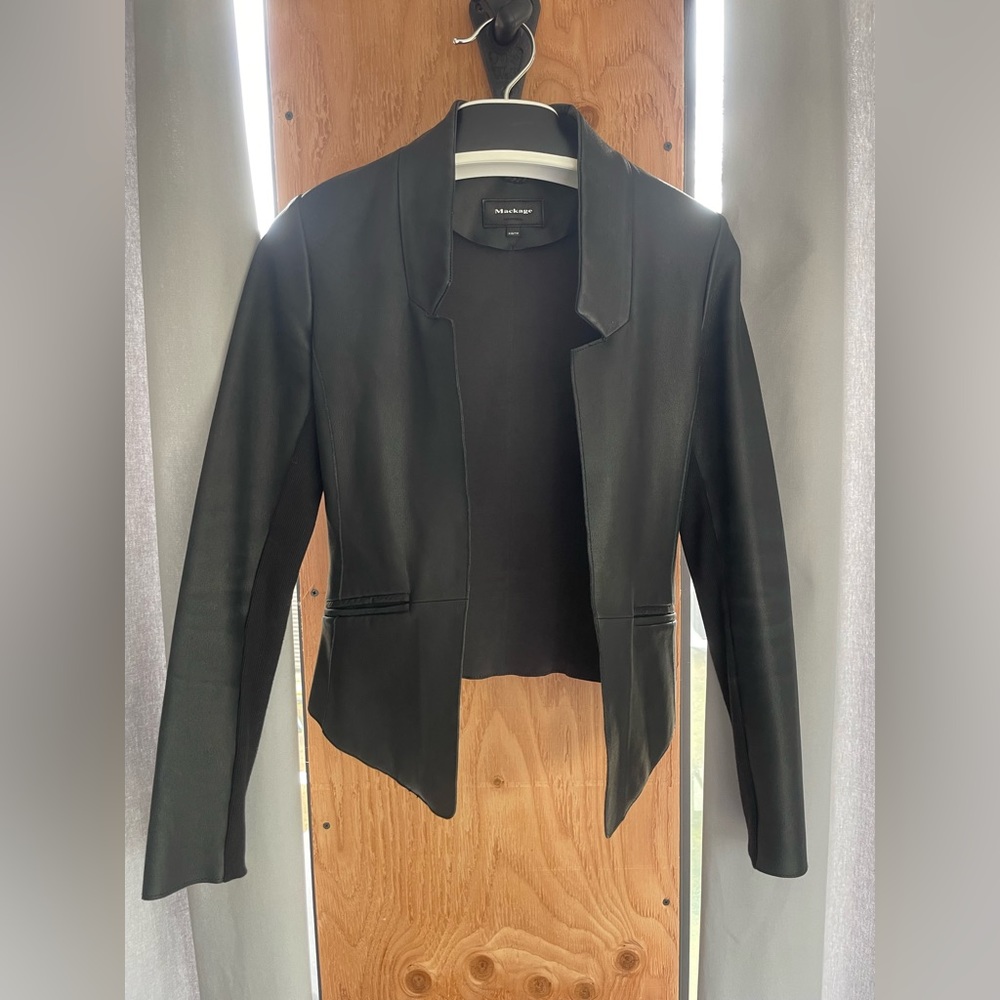 Mackage leather jacket